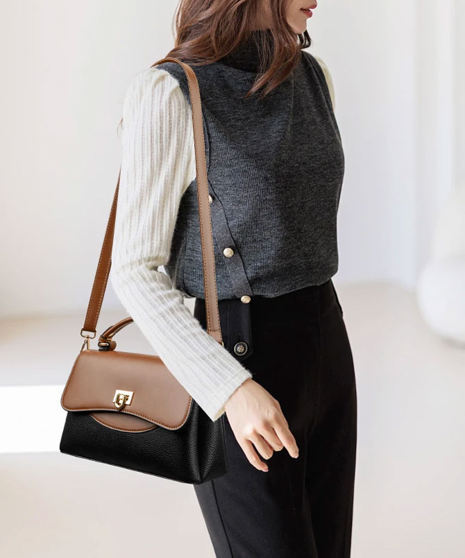 Black The Urban Poise Bag - TORFEO