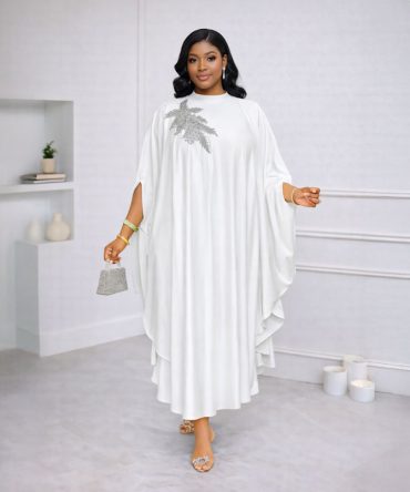 Batwing Asymmetrical Dress - TORFEO