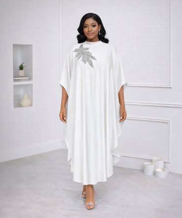 Batwing Asymmetrical Dress - TORFEO