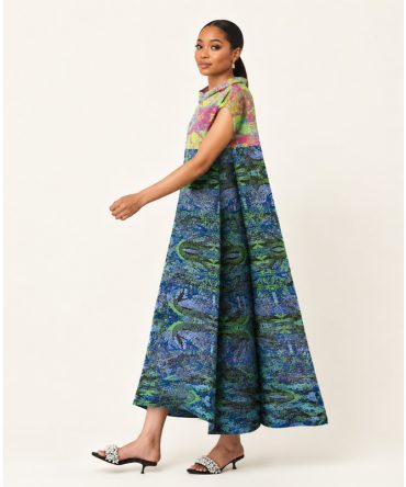 Dreamscape Miyake Dress - TORFEO