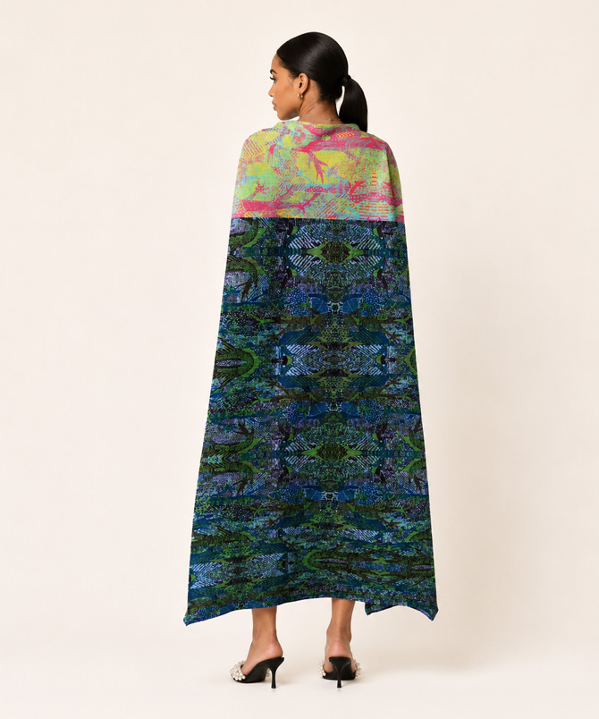 Dreamscape Miyake Dress - TORFEO