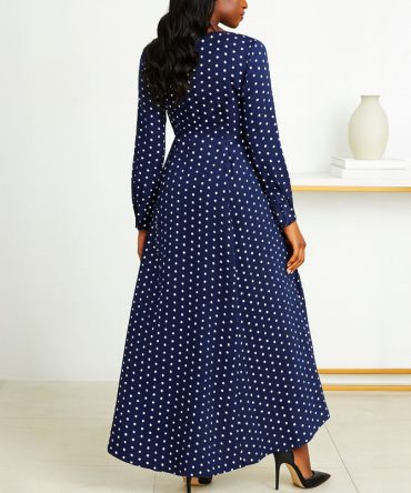 Polka Dot High-Low Top - TORFEO