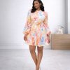Serenity Bloom Dress - TORFEO