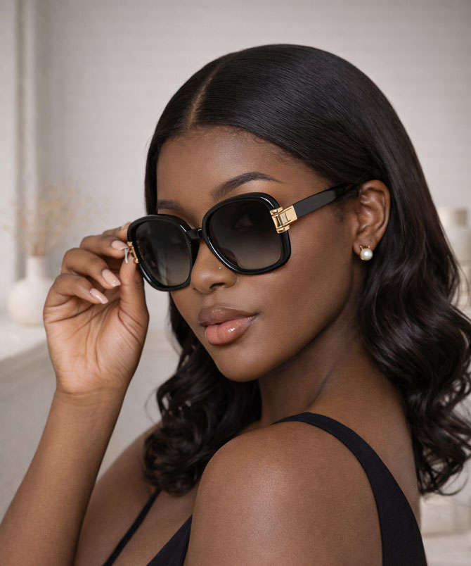 Black Aurora Muse Sunglasses - TORFEO