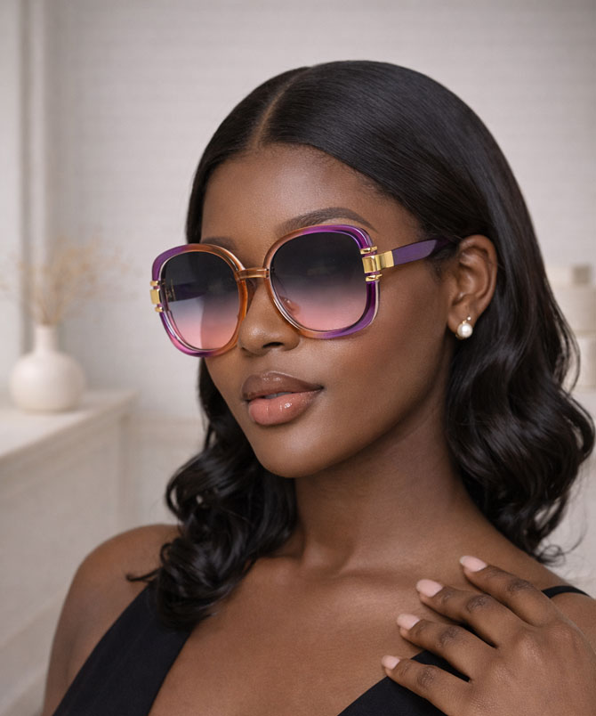 Purple Aurora Muse Sunglasses - TORFEO