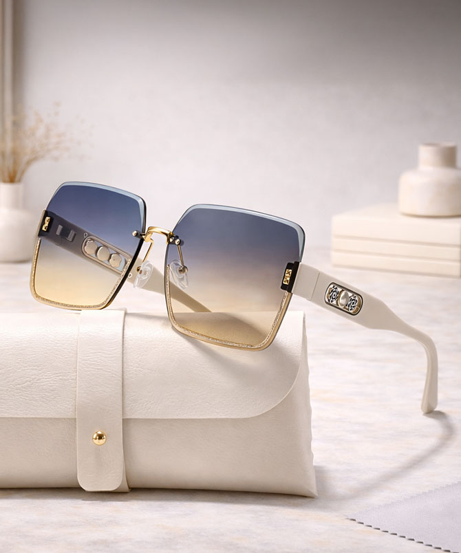 Gray Maison Glow Sunglasses - TORFEO