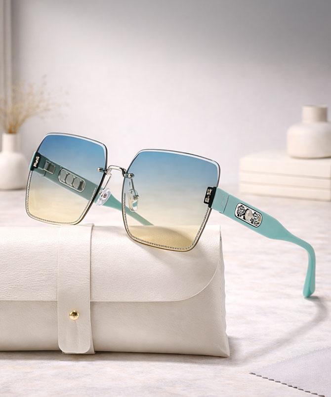 Mint Green Maison Glow Sunglasses - TORFEO