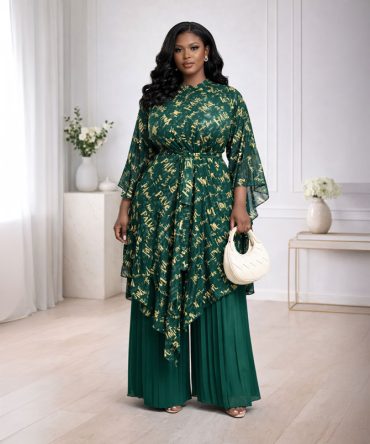 Script Luxe Two Piece Set - TORFEO