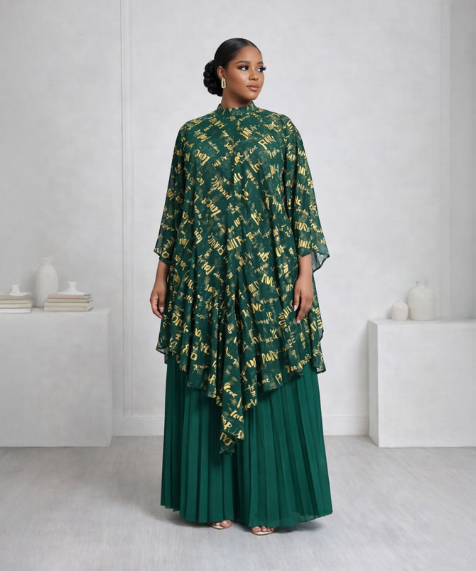 Script Luxe Two Piece Set - TORFEO