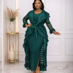 Verde Miyake Two Piece