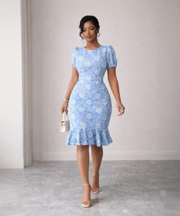 Bluebell Bloom Dress - TORFEO