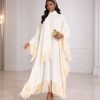 Fringe Flow Kaftan Dress - TORFEO