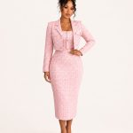 Parisian Blush Tweed Set