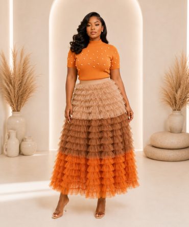 Belle Two-Piece Skirt Set - TORFEO