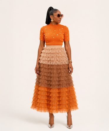 Belle Two-Piece Skirt Set - TORFEO