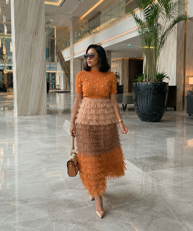 Belle Two-Piece Skirt Set - TORFEO