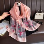 Blossom Embellished Scarf