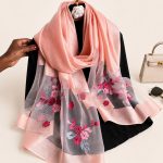 Blossom Embellished Scarf