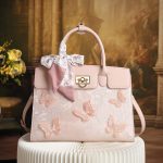 Butterfly Textured Handbag