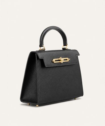 Black City Muse Structured Bag - TORFEO