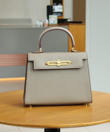 Taupe City Muse Structured Bag - TORFEO