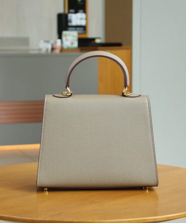 Taupe City Muse Structured Bag - TORFEO