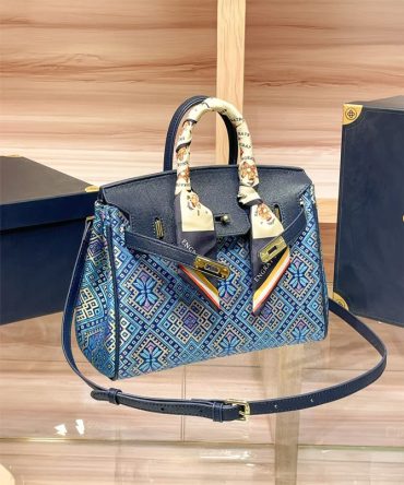 Mosaic Tapestry Handbag - TORFEO