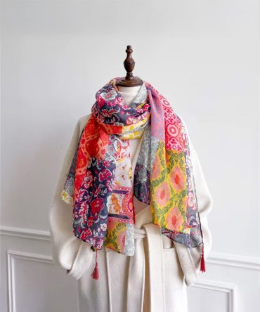 Sunset Mosaic Scarf - TORFEO