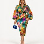 Floral Ruffles Two Piece