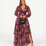 Glamorous Floral Layered Dress