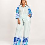 Mint Brushstroke Two-Piece